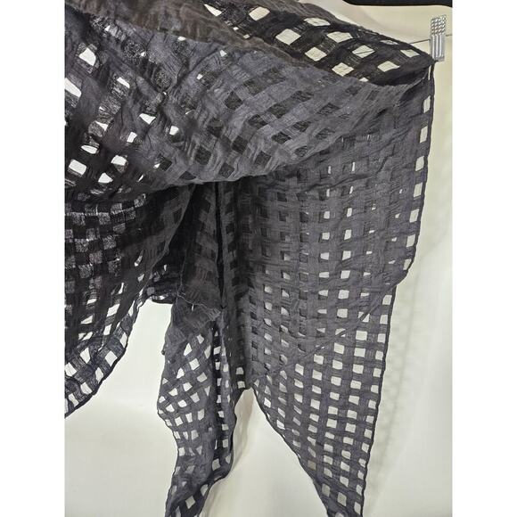 Mizono Body Shawl Wrap Scarf Black - Picture 2 of 3